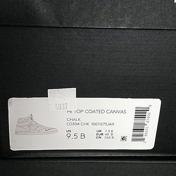 Coach High Top Sneaker in Signature Canvas - Picture 11 of 13